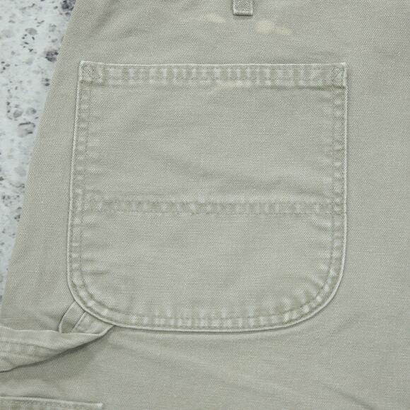 Vintage Y2K Carhartt B25 DES Desert Tan Carpenter Shorts 33x8.35 - Picture 3 of 13